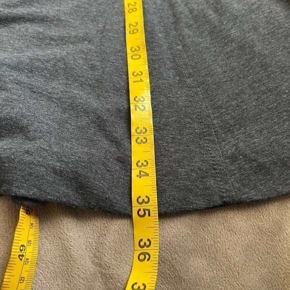 Loft 00Petite Gray Casual Summer Dress - Picture 6 of 8